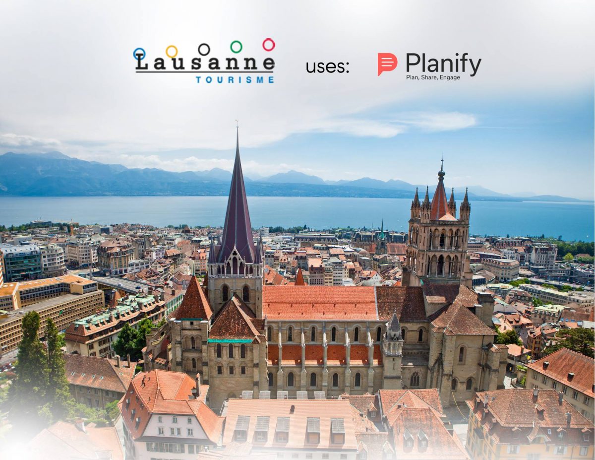 Tourisme Office, Lausanne tourisme, Planify, Group Travel Itinerary Solution