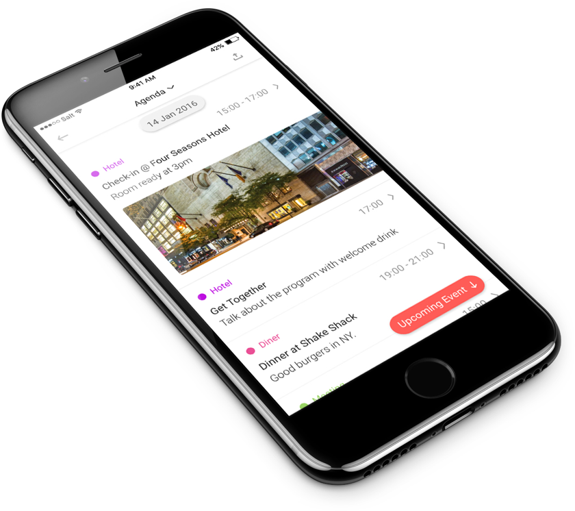 group travel itinerary app