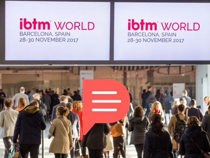 ibtm World Screens, Barcelona, Spain, 2017, Planify, Group Travel Itinerary Solution